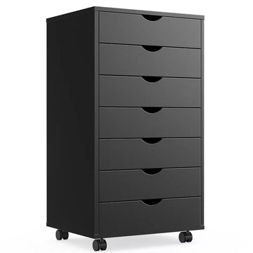 Musment Storage Cabinet Dressers with Wheels Mobile Organizer Drawers for Office, Bedroom, Home