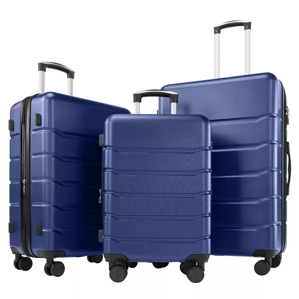 Musment Luggage, Expandable Hardside Suitcase with Spinner Wheels, Hard Shell ABS Durable Lightweight Travel Luggage with TSA Lock