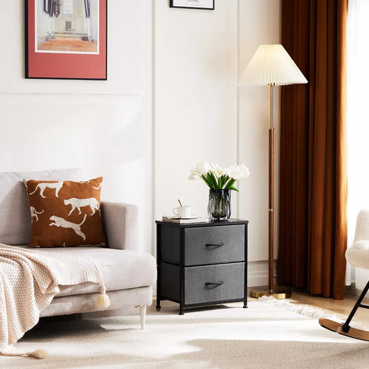 Musment 2-4 Drawer Dresser for Bedroom, Modern Dresser Organizer with Storage Drawers, Wooden Chests of Drawers for Bedroom, Entryway, Hallway