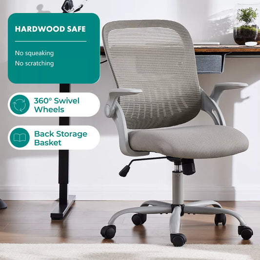 Tall Office Chair for Standing Desk with Adjustable Foot Ring,Counter Height Office Chairs