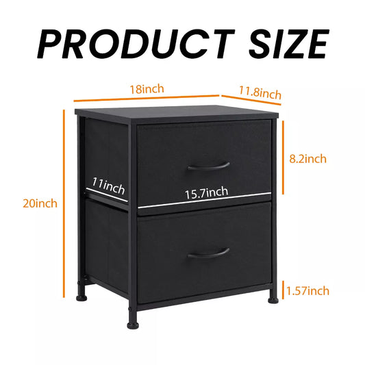 Musment 2-4 Drawer Dresser for Bedroom, Modern Dresser Organizer with Storage Drawers, Wooden Chests of Drawers for Bedroom, Entryway, Hallway