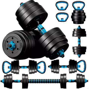 Musment Adjustable Dumbbells, 45lbs Free Weight Set with Conne