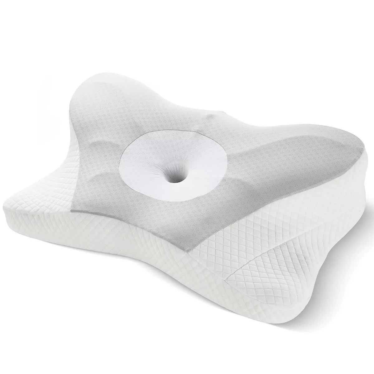 Musment Ergonomic foam neck pillow, neck support, neck protection good sleep