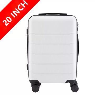 Musment 20" Hardside Luggage with Spinner Wheels Expandable and TSA Lock Hard Shell Lightweight Roller Suitcase