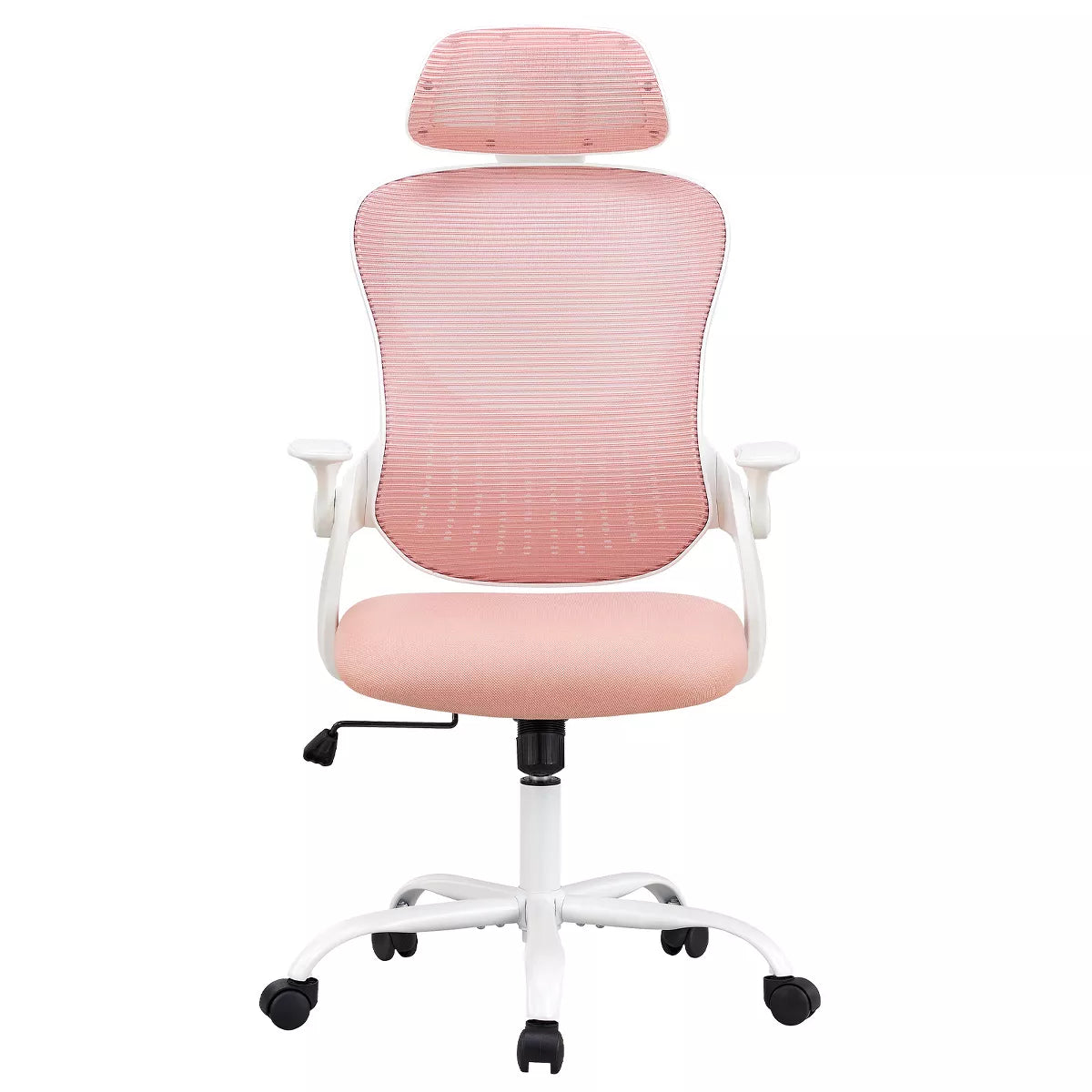 Musment Ergonomic Office Computer Desk Chair, Mesh High Back Rolling Swivel Adjustable Task Chair with Headrest and Flip-up Armrests