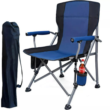 Musment Outdoor Portable Folding Camping Chair, Lawn Chairs for Outdoor, Supports up to 400lbs