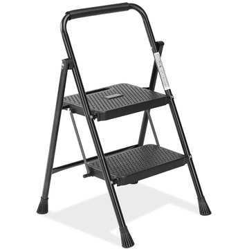 Musment Household portable step ladder, with safety buckle stable and safe