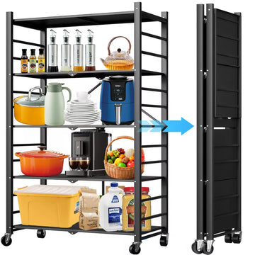 Musment Storage Shelving Unit, Metal Shelf, FoStorage Shelving Unit, Metal Shelf
