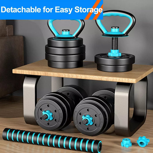 Musment Adjustable Dumbbells, 45lbs Free Weight Set with Conne