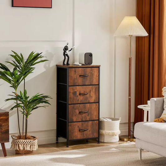 Musment 2-4 Drawer Dresser for Bedroom, Modern Dresser Organizer with Storage Drawers, Wooden Chests of Drawers for Bedroom, Entryway, Hallway
