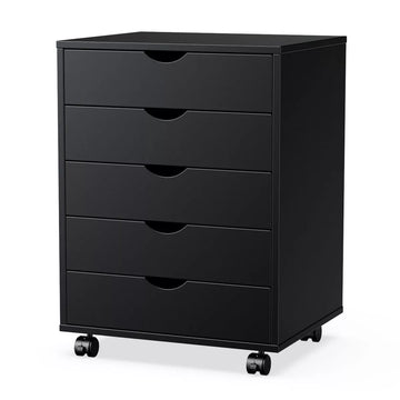 Musment Storage Cabinet Dressers with Wheels Mobile Organizer Drawers for Office, Bedroom, Home