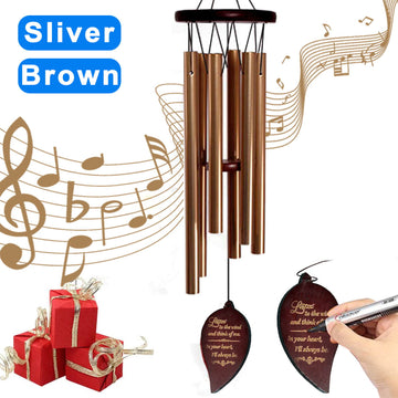 HKEEY Wind Chimes, Wind Chimes for Outdoors, Wind Chime Decor for Garden, Great Memorial Gifts (30inches)