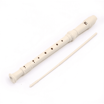 Niuta Flutes Plastic Soprano Recorder, Natural