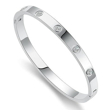 Stainless Steel Bracelet Jewelry Birthday Gifts, for Women Friendship Love